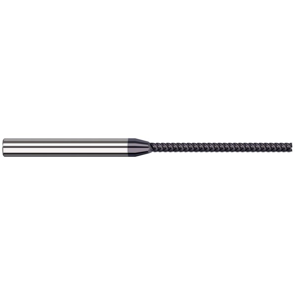 End Mill for Exotic Alloys - Square, 0.0930" (3/32), Length of Cut: 1.4000"